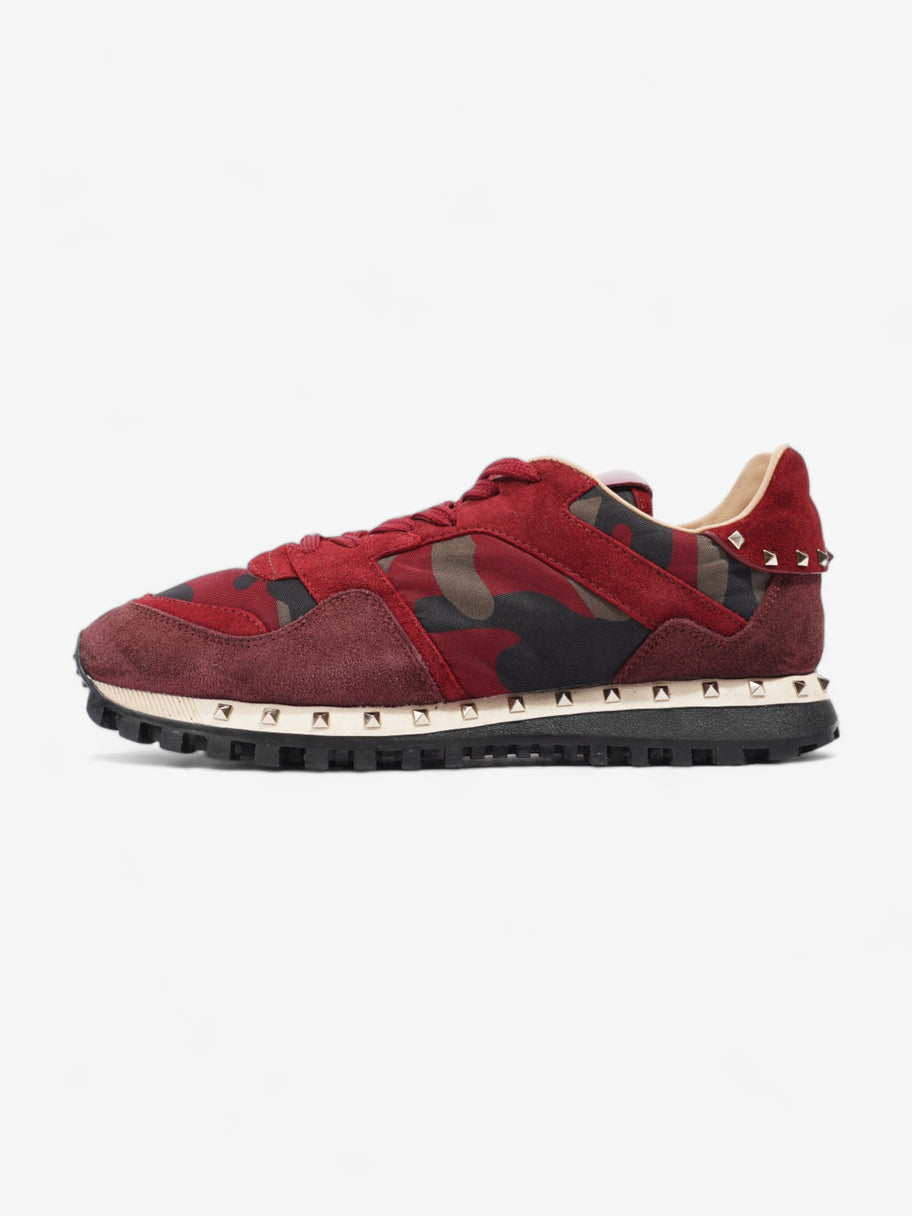 Rockstud Sneakers Red / Khaki / Black Suede EU 37 UK 4 Image 5