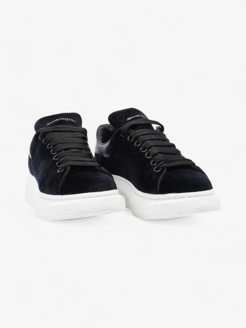  Alexander McQueen Oversized Sneaker Black Velvet EU 37 UK 4