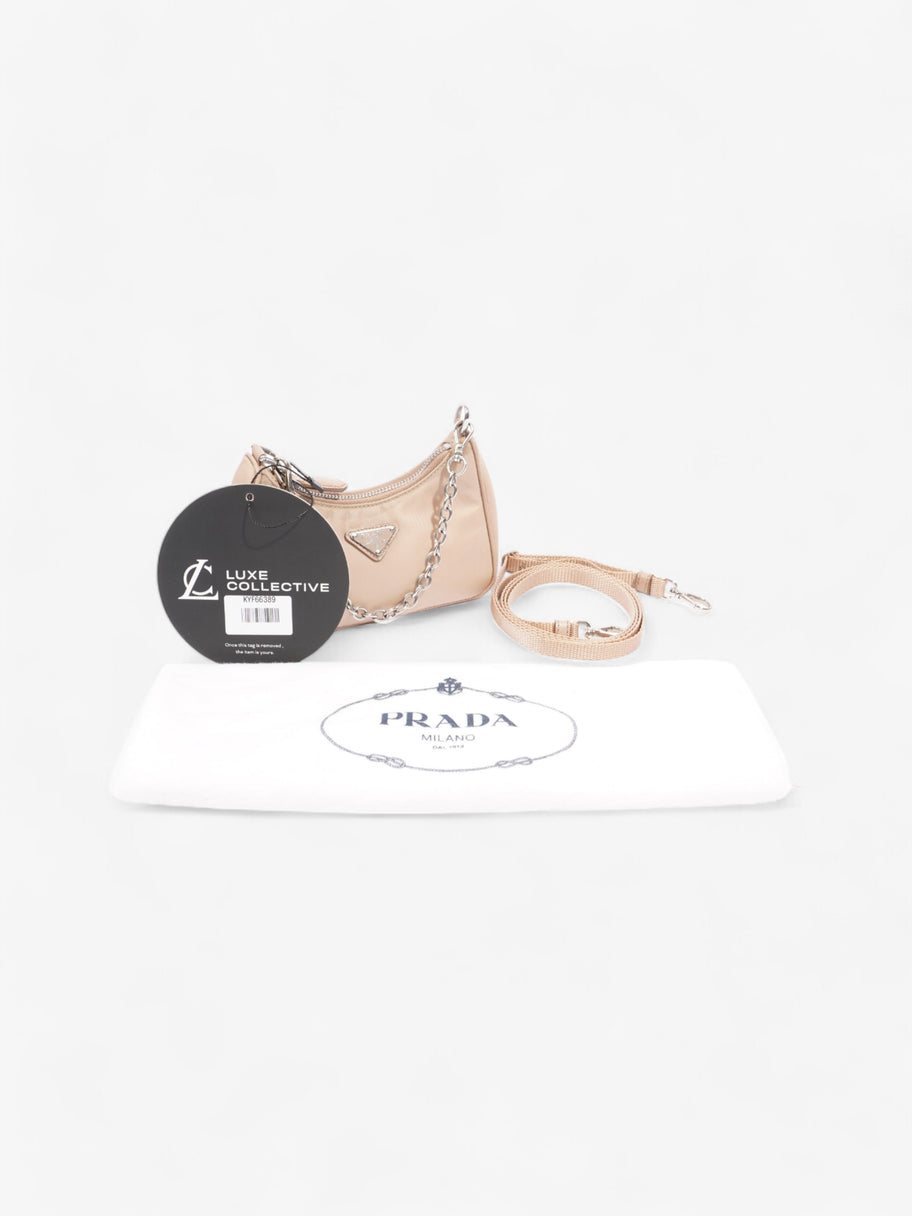 Prada Re-Edition Beige Nylon Mini Image 9