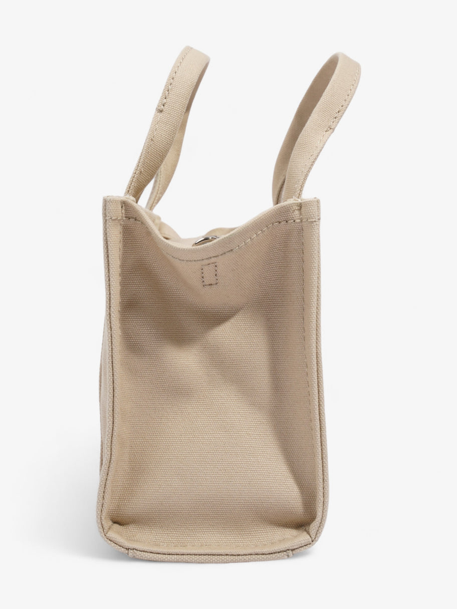 Marc Jacobs The Tote Bag Beige Canvas Mini Image 5