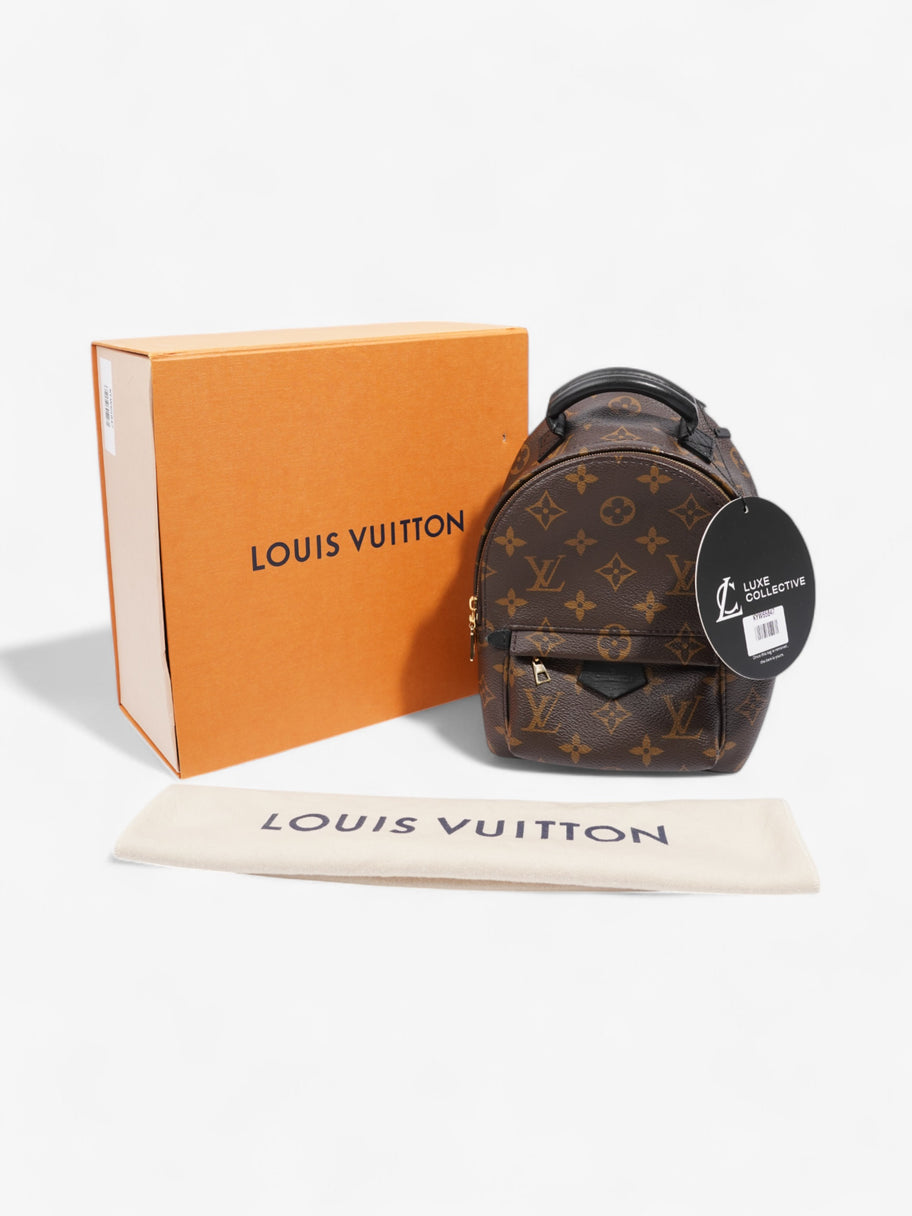 Louis Vuitton Palm Springs Monogram / Black Canvas Mini Image 9