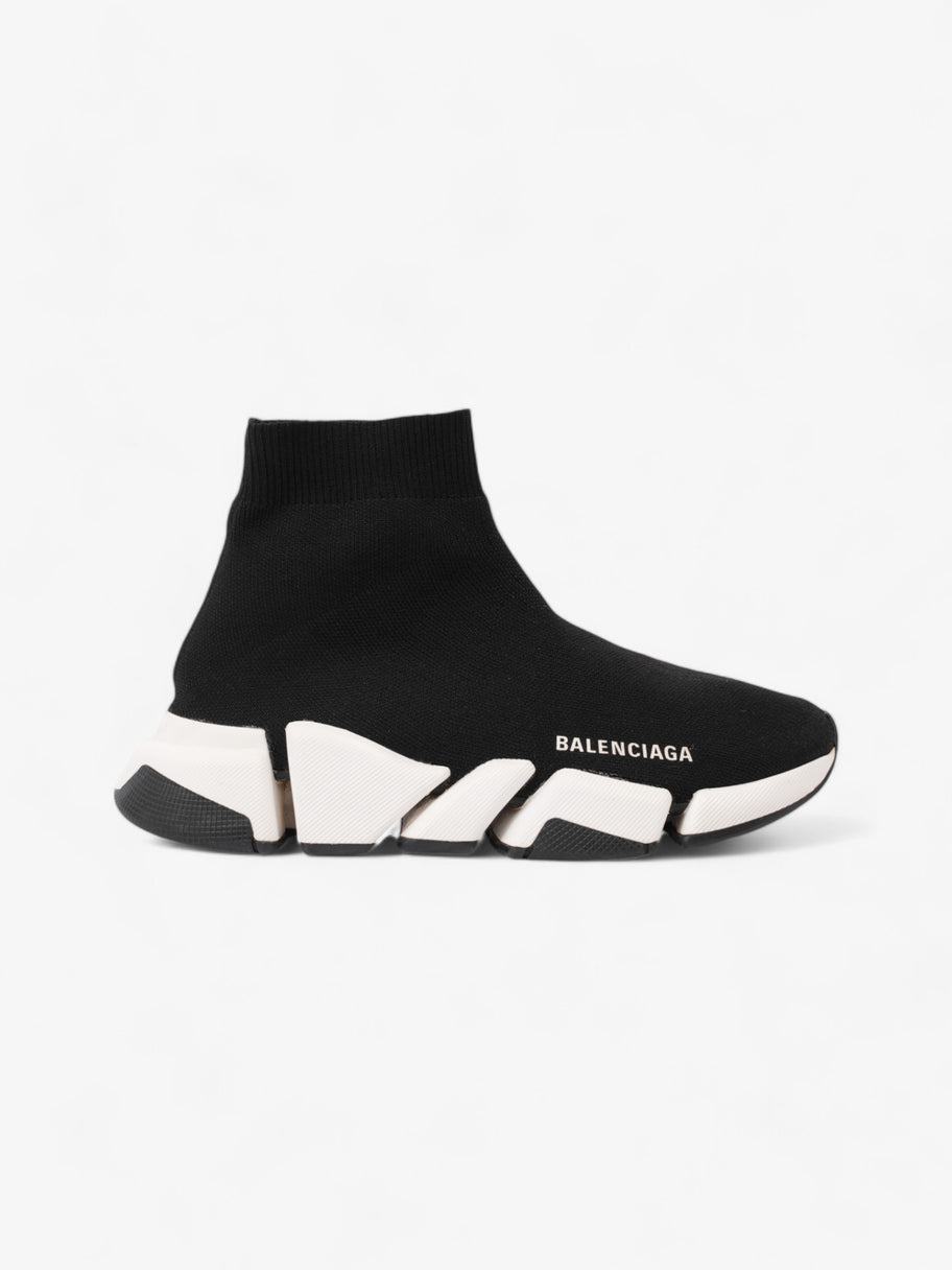 Balenciaga Speed 2.0 Black / White Knit EU 37 UK 4 Image 1