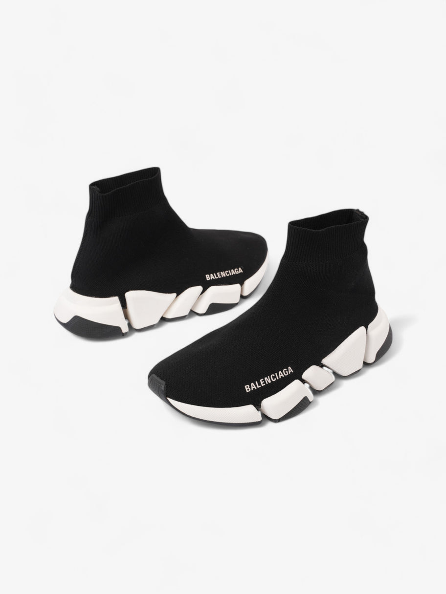 Balenciaga Speed 2.0 Black / White Knit EU 37 UK 4 Image 10