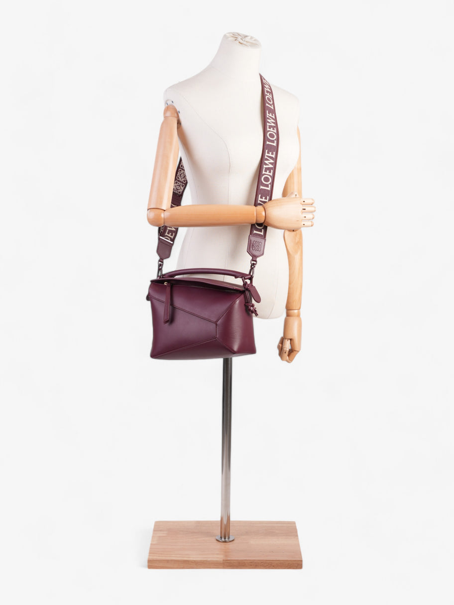 Loewe Puzzle Edge Burgundy Leather Image 2