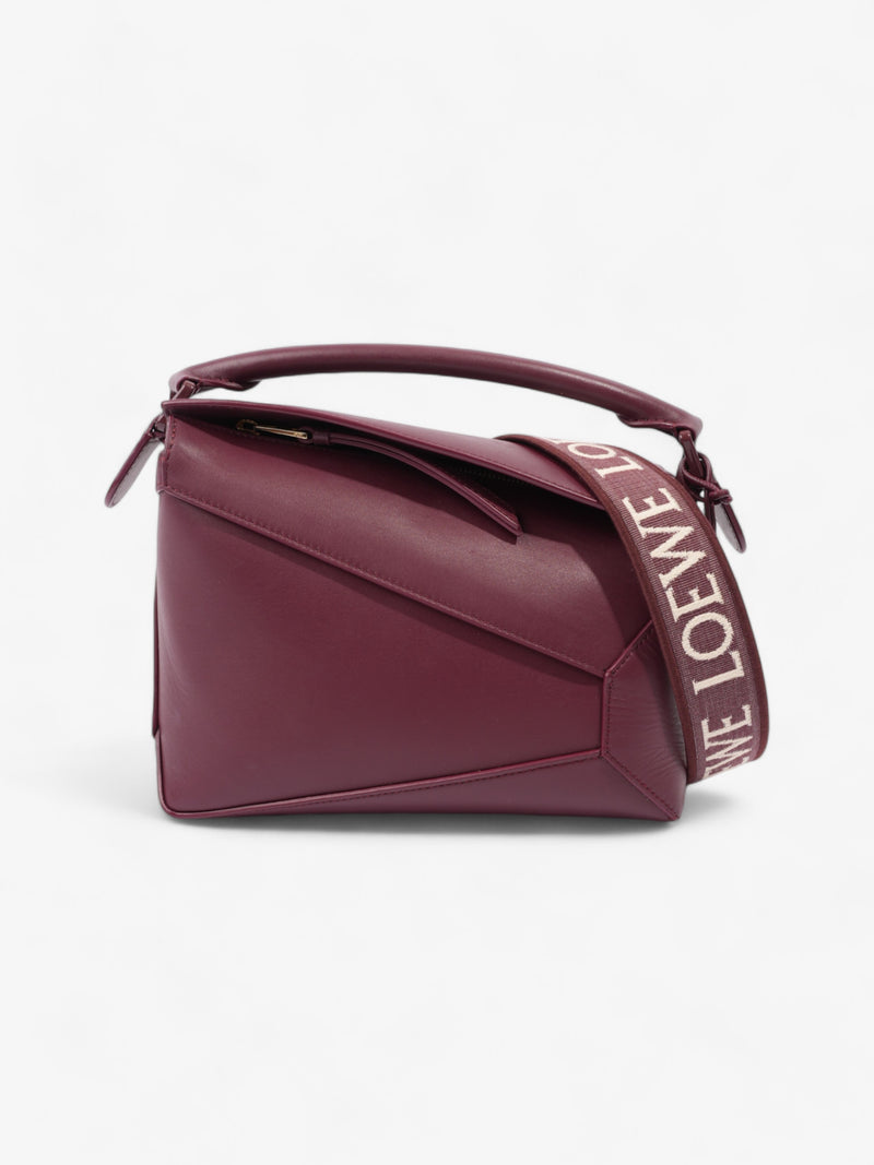  Loewe Puzzle Edge Burgundy Leather