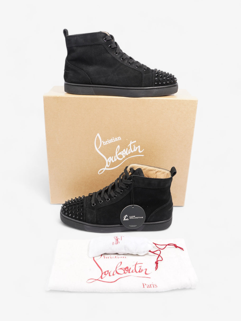 Lou Spikes High-tops  Black Suede EU 40.5 UK 6.5 Image 10