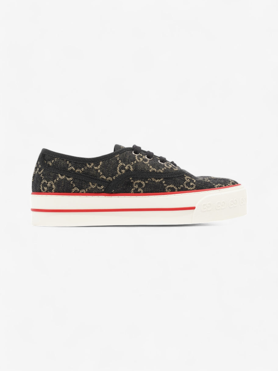 Gucci Tennis 1977 Black / Beige  / Red Canvas EU 37.5 UK 4.5 Image 4