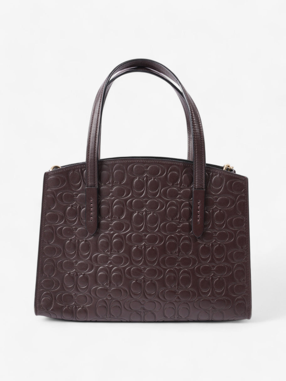 Coach Charlie Carryall Oxblood Leather 28 Image 4