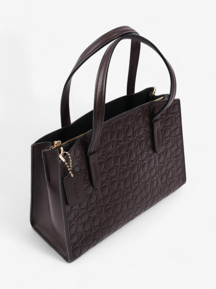 Coach Charlie Carryall Oxblood Leather 28 Image 7