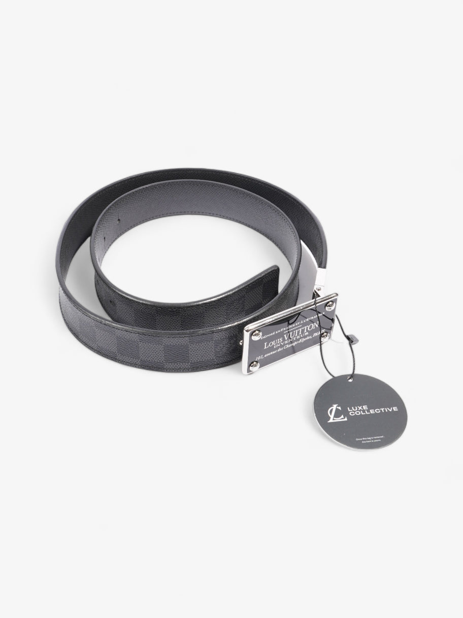 Louis Vuitton Inventeur Reversible Belt Damier Graphite Leather 95cm / 38