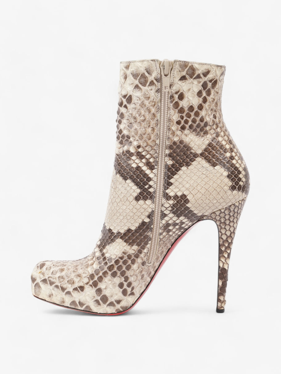 Christian Louboutin Ariella Talon 120 Beige  / Brown Python EU 39.5 UK 6.5 Image 3