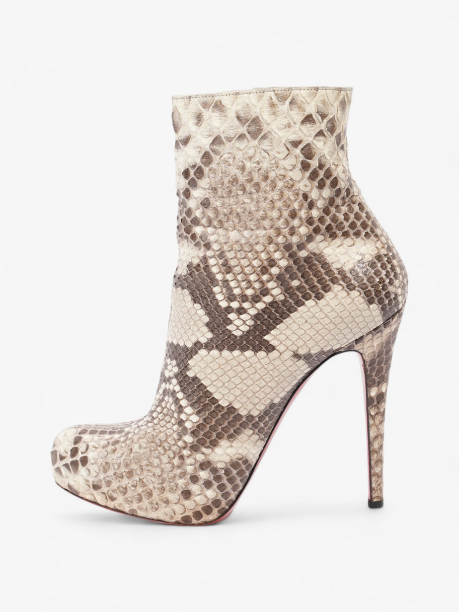 Christian Louboutin Ariella Talon 120 Beige  / Brown Python EU 39.5 UK 6.5 Image 5