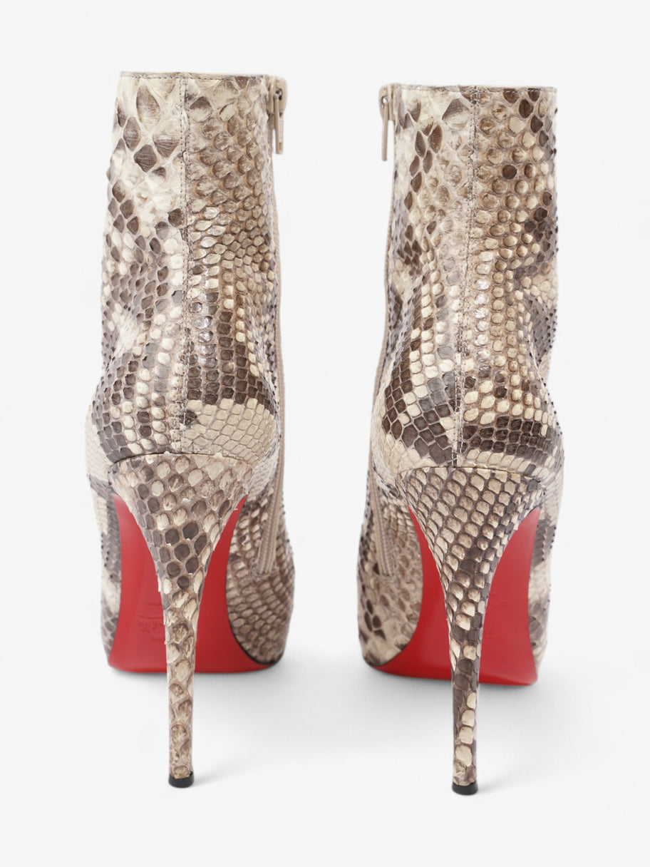 Christian Louboutin Ariella Talon 120 Beige  / Brown Python EU 39.5 UK 6.5 Image 6