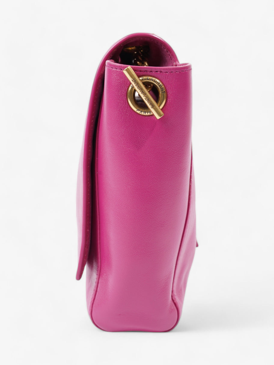 Saint Laurent Kate Reversible Hot Pink Leather Image 3