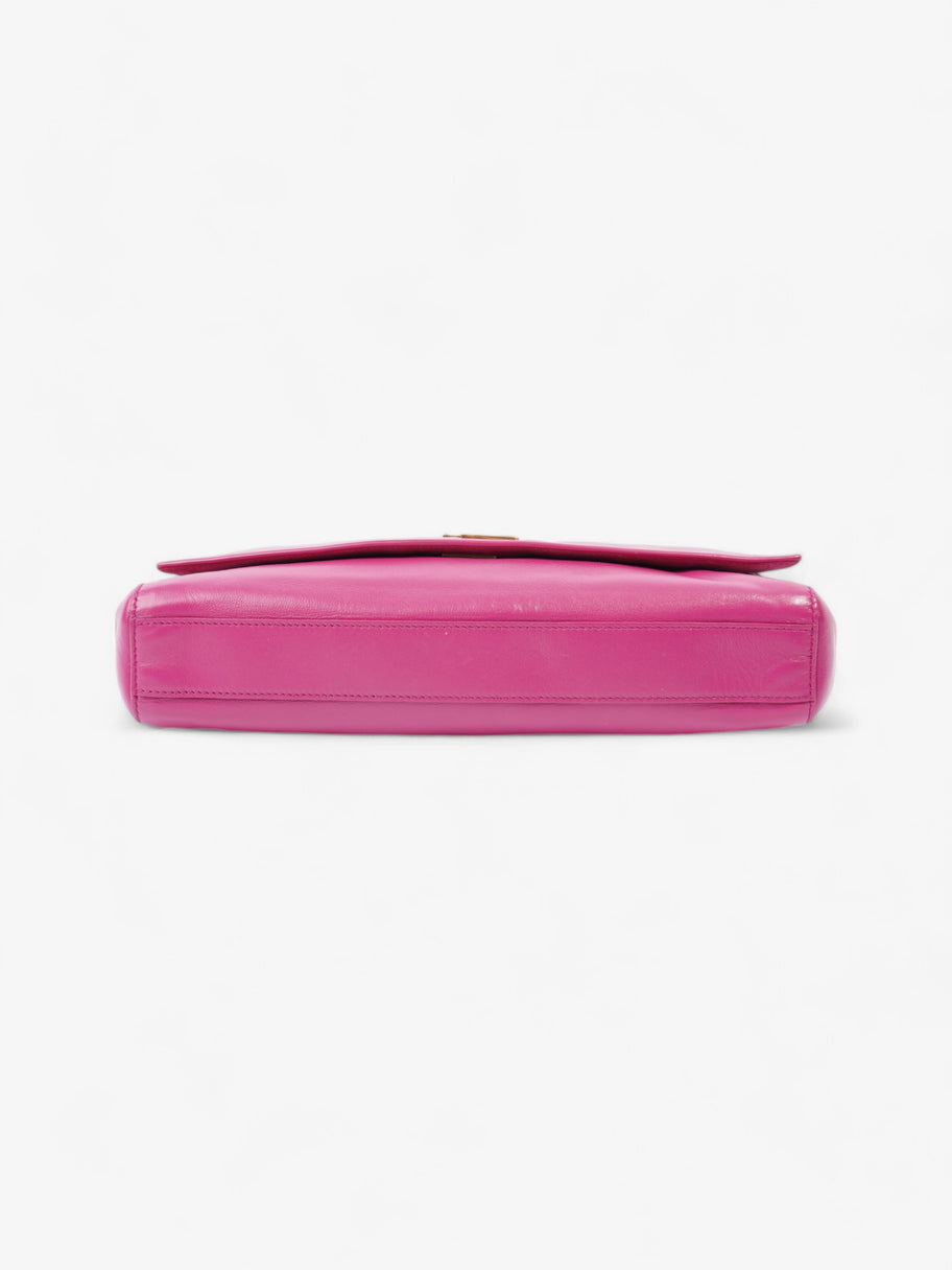 Saint Laurent Kate Reversible Hot Pink Leather Image 6