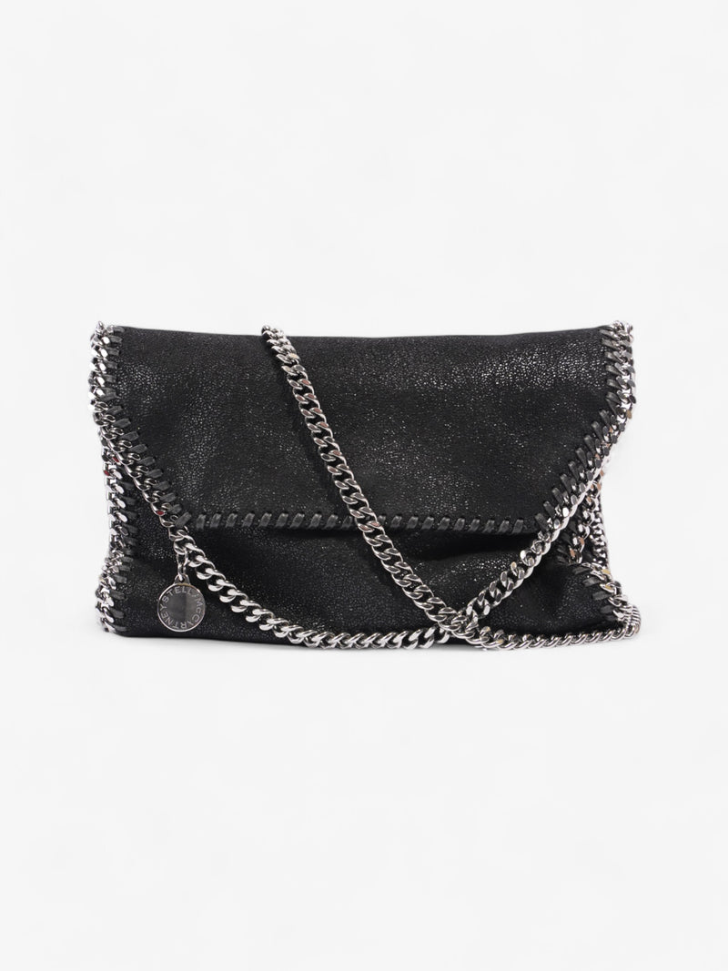  Stella McCartney Falabella Wallet Crossbody Bag Black Polyester