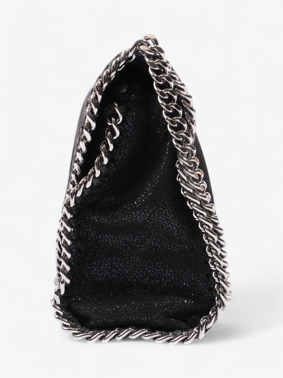 Stella McCartney Falabella Wallet Crossbody Bag Black Polyester Image 3