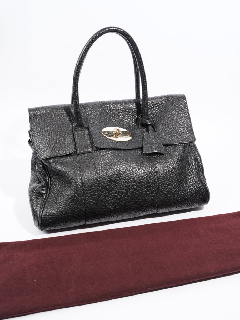 Mulberry Bayswater Black Embossed Leather Image 8