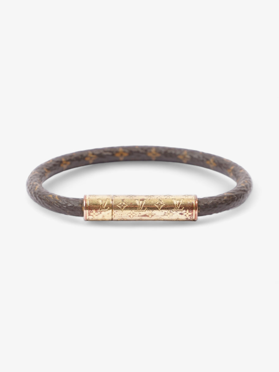 Louis Vuitton LV Confidential Bracelet Monogram / Gold Coated Canvas 19 Image 1