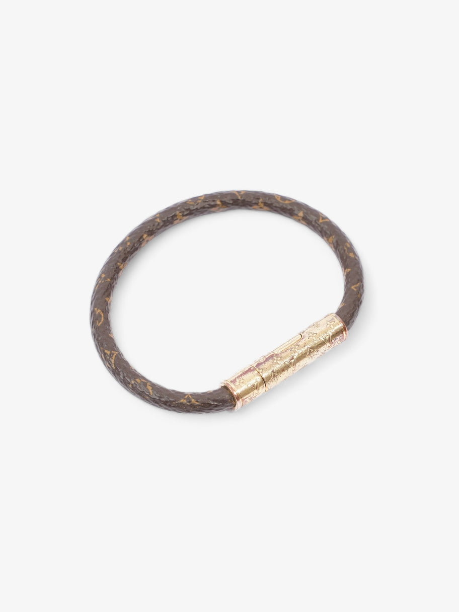 Louis Vuitton LV Confidential Bracelet Monogram / Gold Coated Canvas 19 Image 2