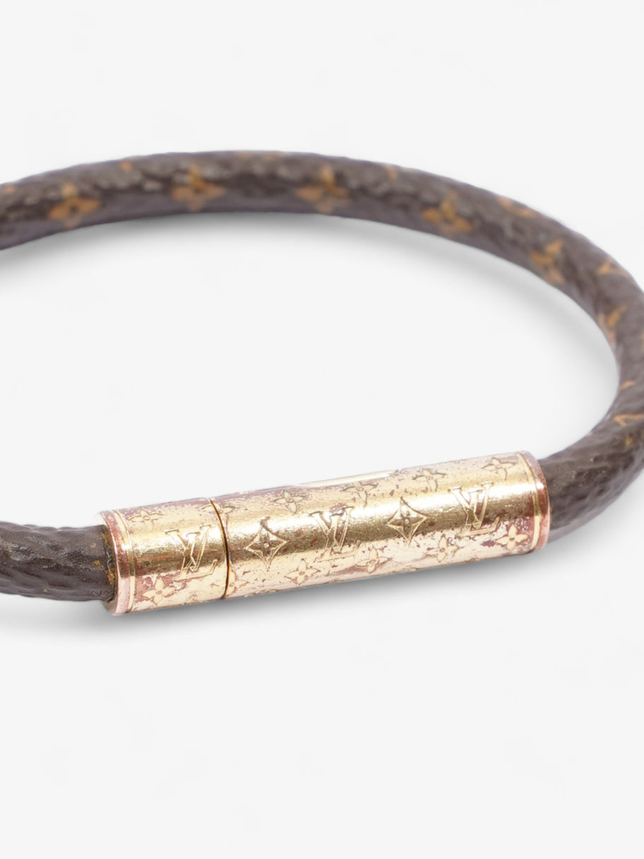 Louis Vuitton LV Confidential Bracelet Monogram / Gold Coated Canvas 19 Image 3