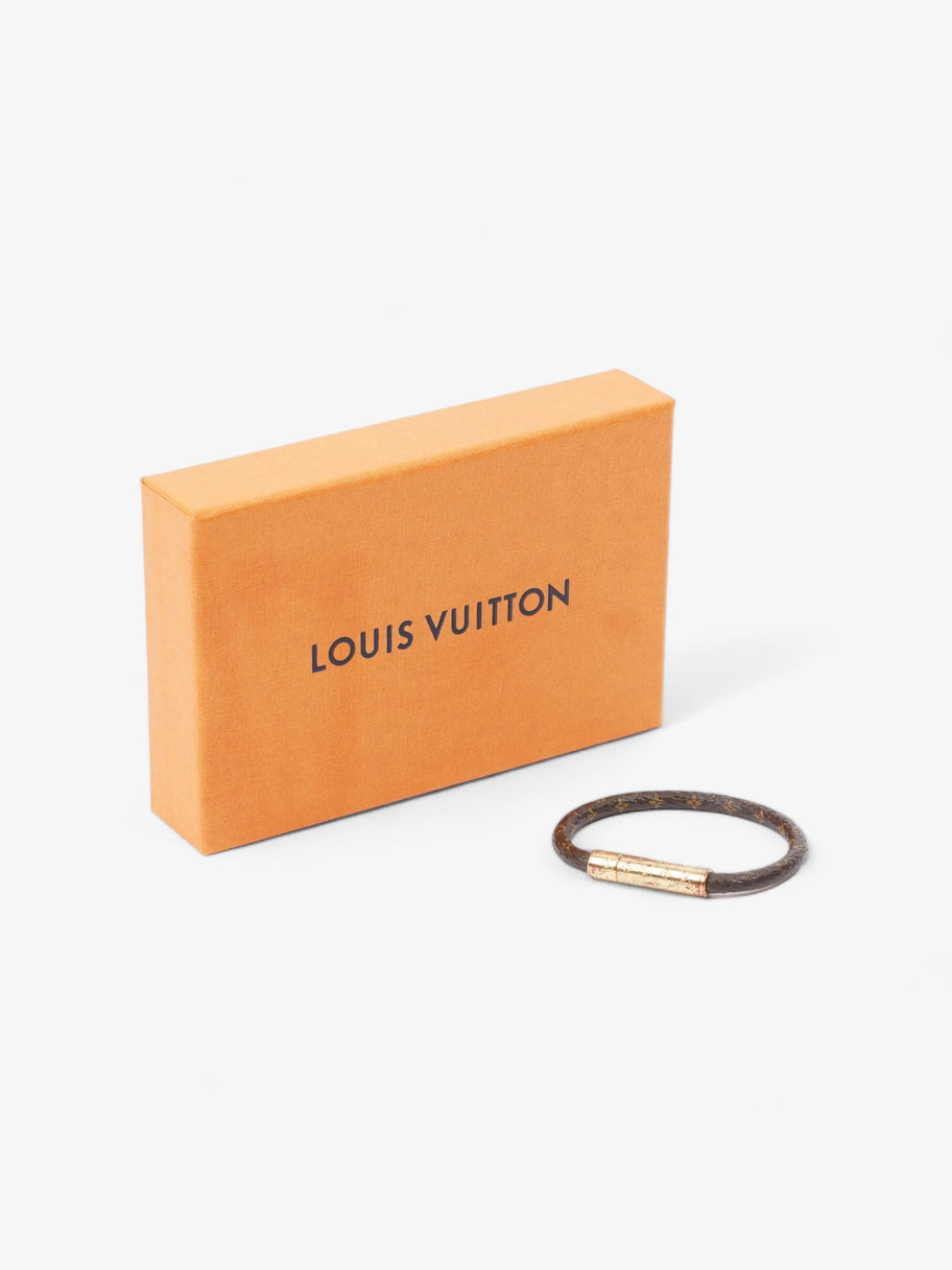 Louis Vuitton LV Confidential Bracelet Monogram / Gold Coated Canvas 19 Image 6