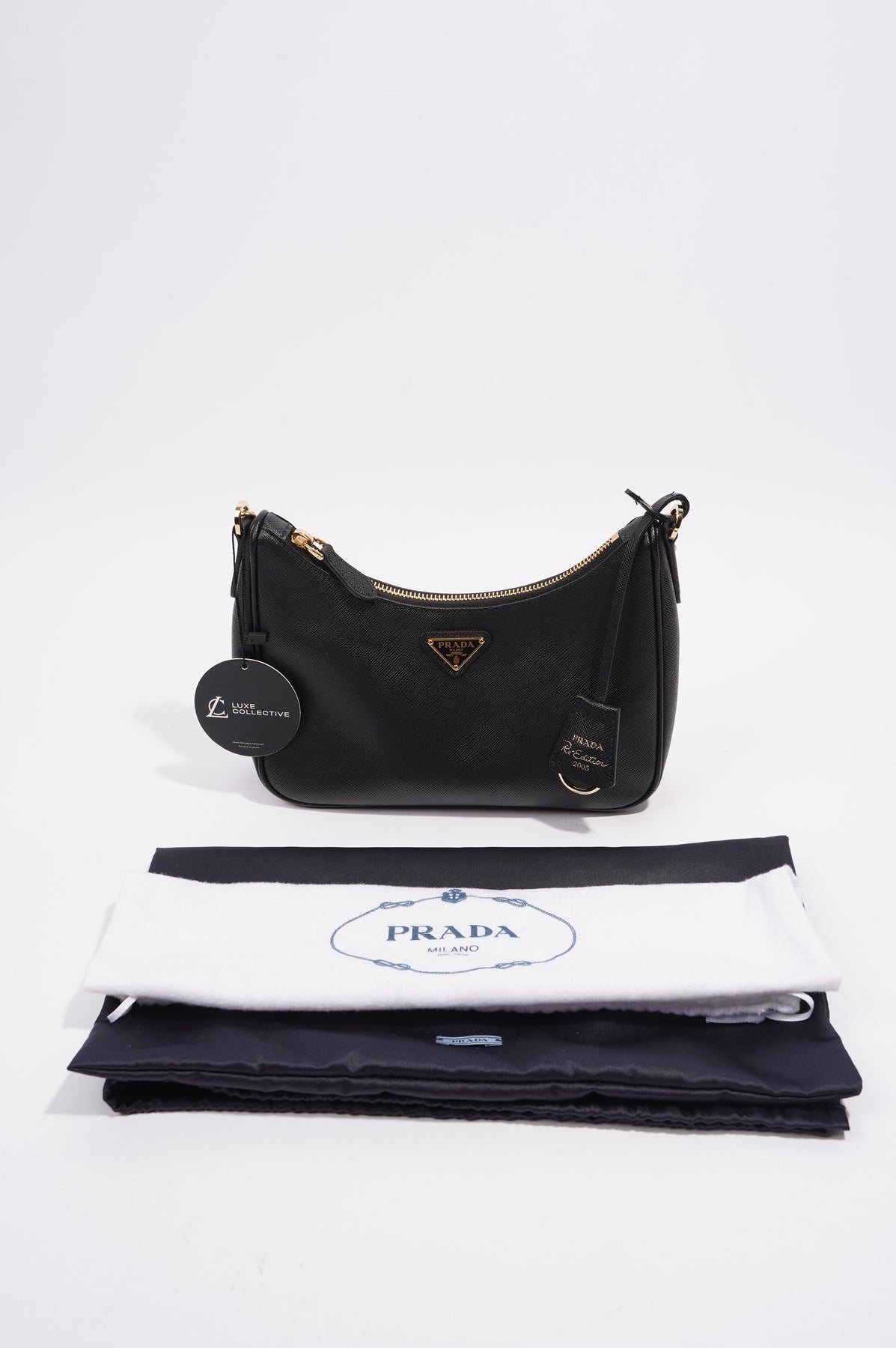 Prada Re-Edition 2005 Bag Black Nylon – Luxe Collective