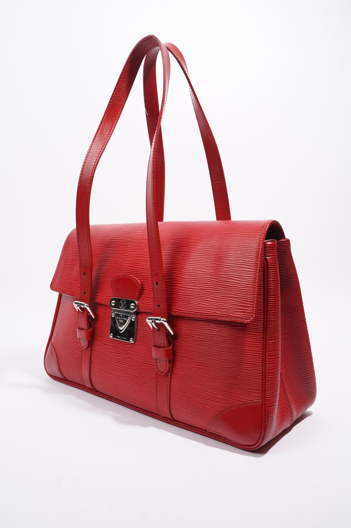 Louis Vuitton Red Epi Leather Segur PM handbag