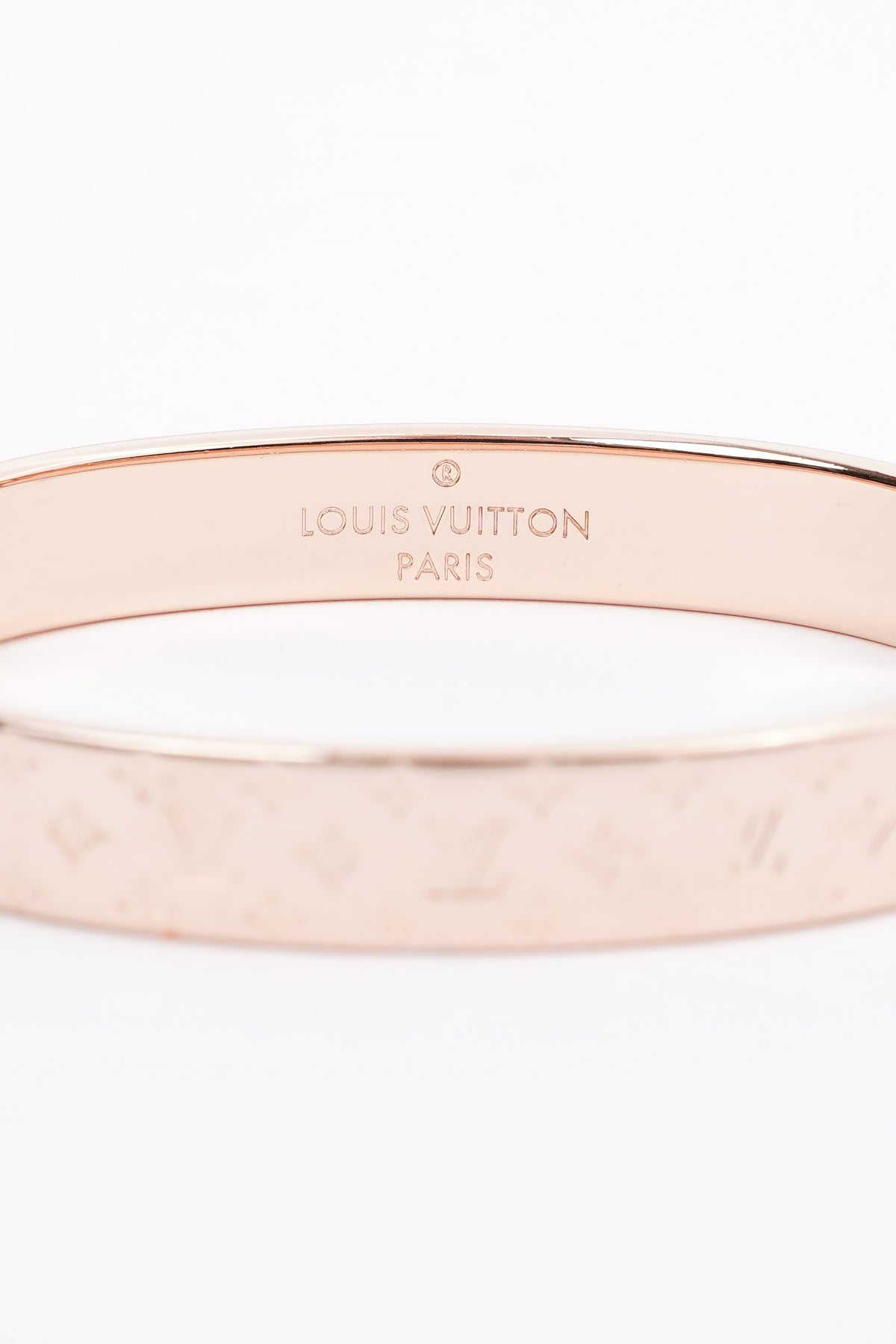Rose gold LV Nanogram Rose gold cuff size S.  Expensive jewelry, Louis  vuitton jewelry, Expensive jewelry luxury