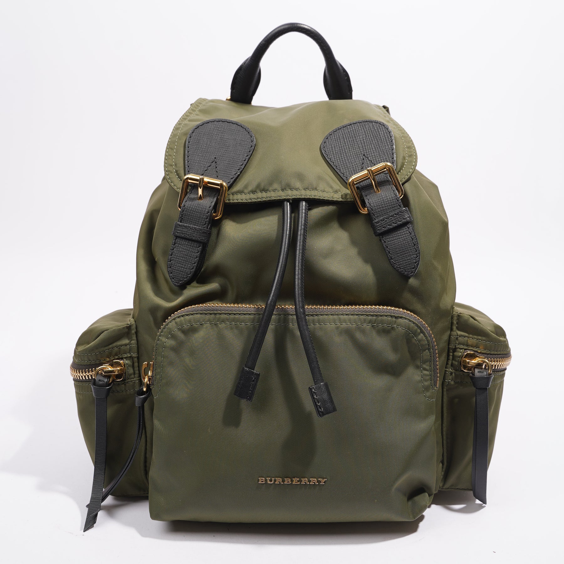 Burberry backpack outlet green