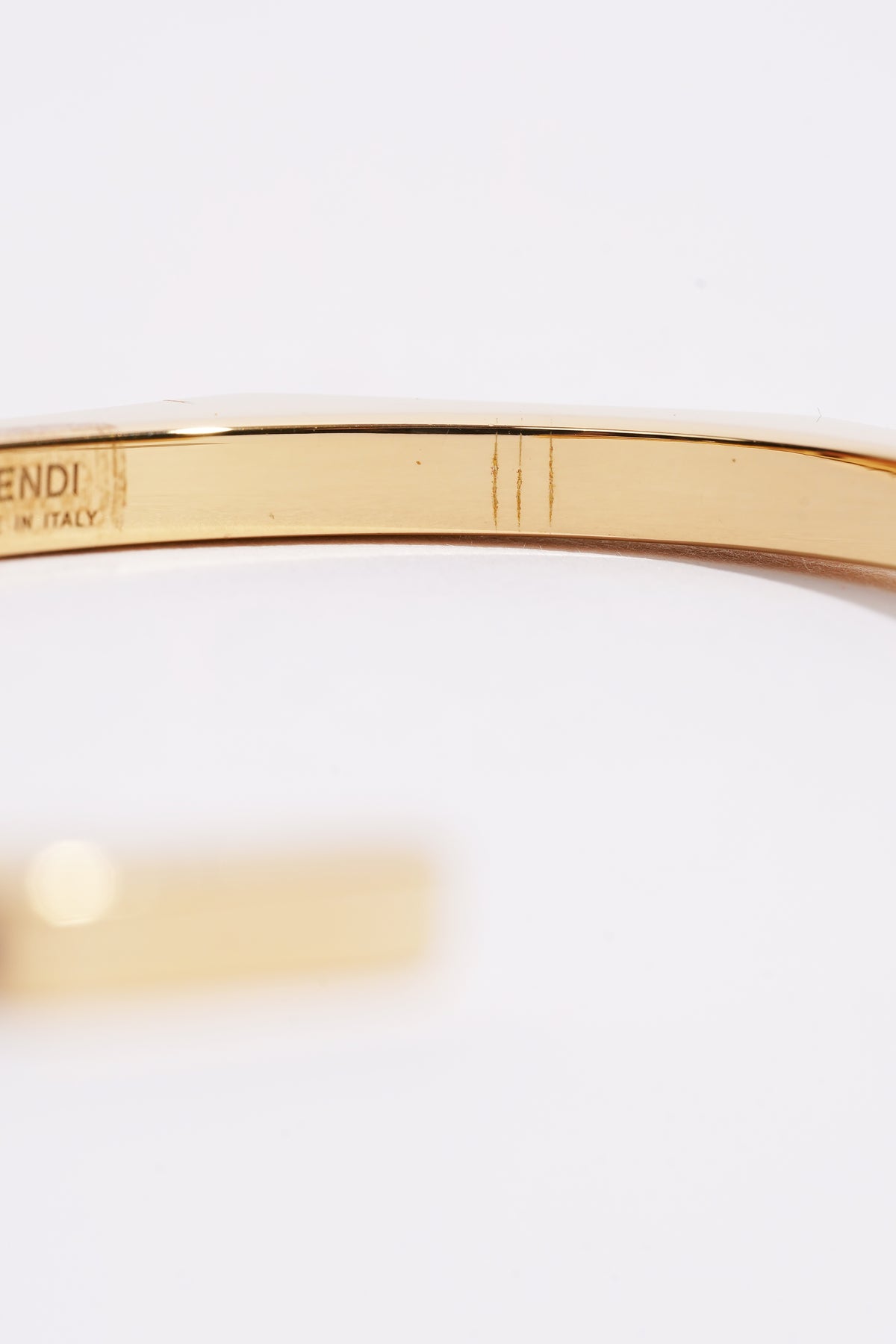 FENDI Metal Crystal F is Fendi Bracelet Rose Gold 1238884 | FASHIONPHILE