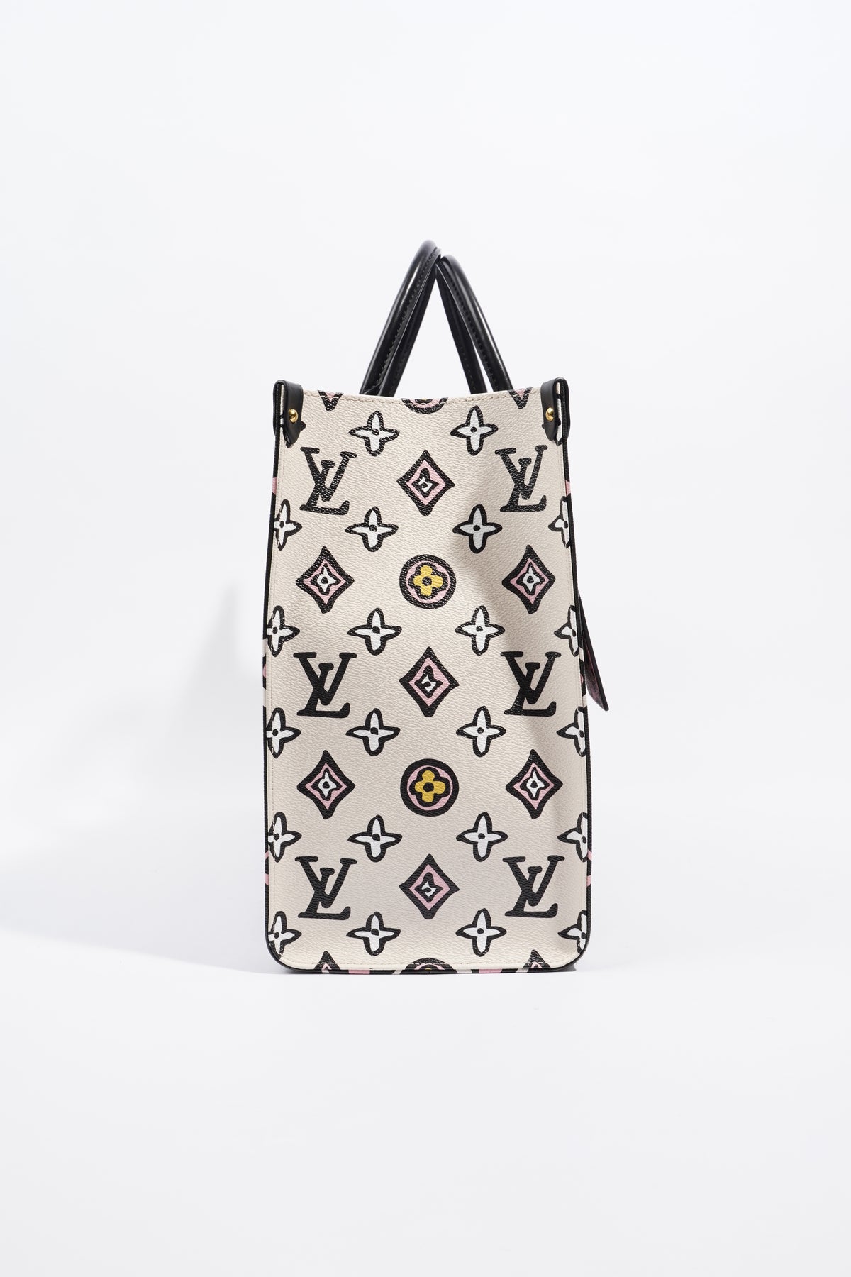 LOUIS VUITTON, Onthego Wild At Heart Gm Giant Black Multicolor Monogram,  Brown, (One Size), New, Tradesy