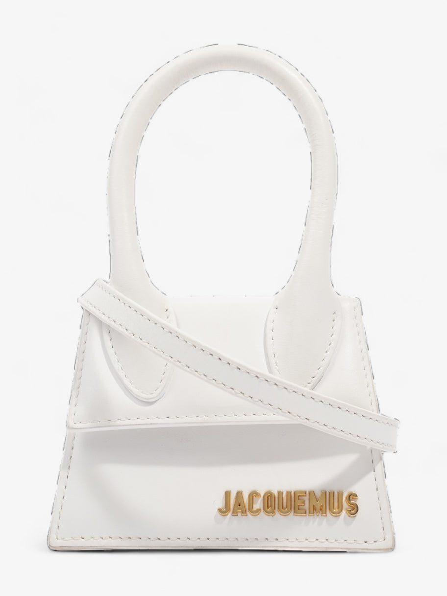 Jacquemus Le Chiquito  White Leather Image 1