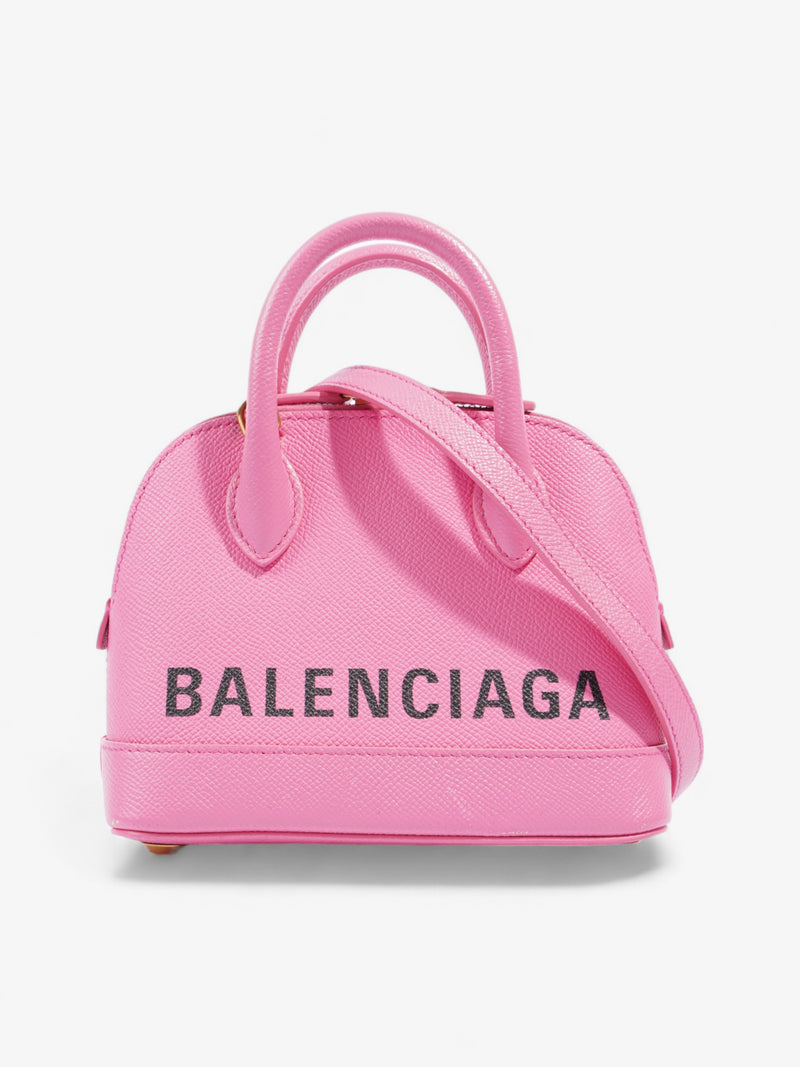  Balenciaga XXS Ville Pink Leather