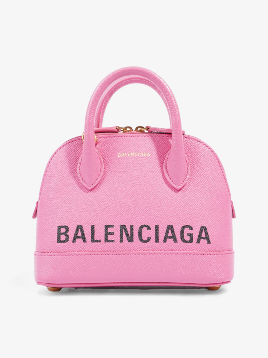 Balenciaga XXS Ville Pink Leather Image 4