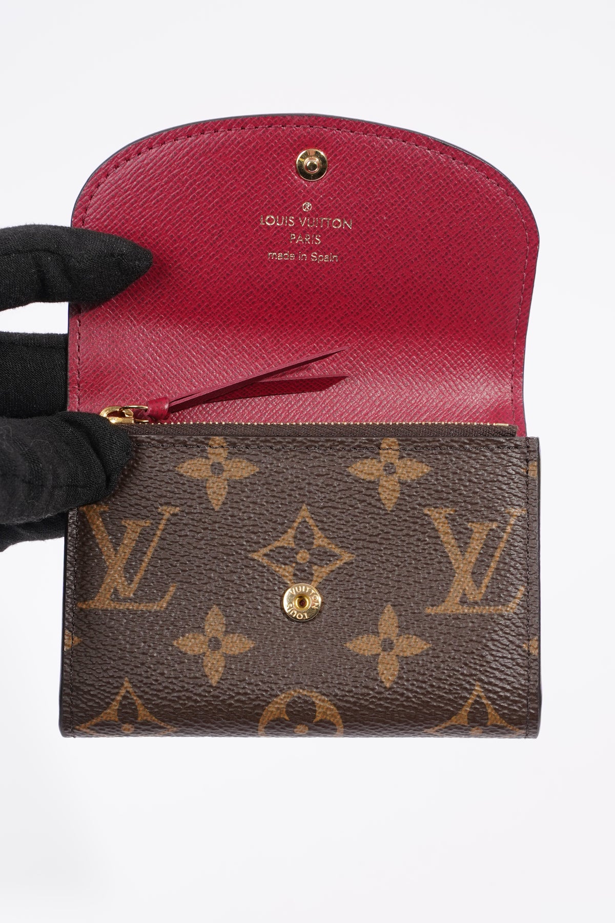 Louis Vuitton Rosalie Coin Purse Wallet : Review - YouTube