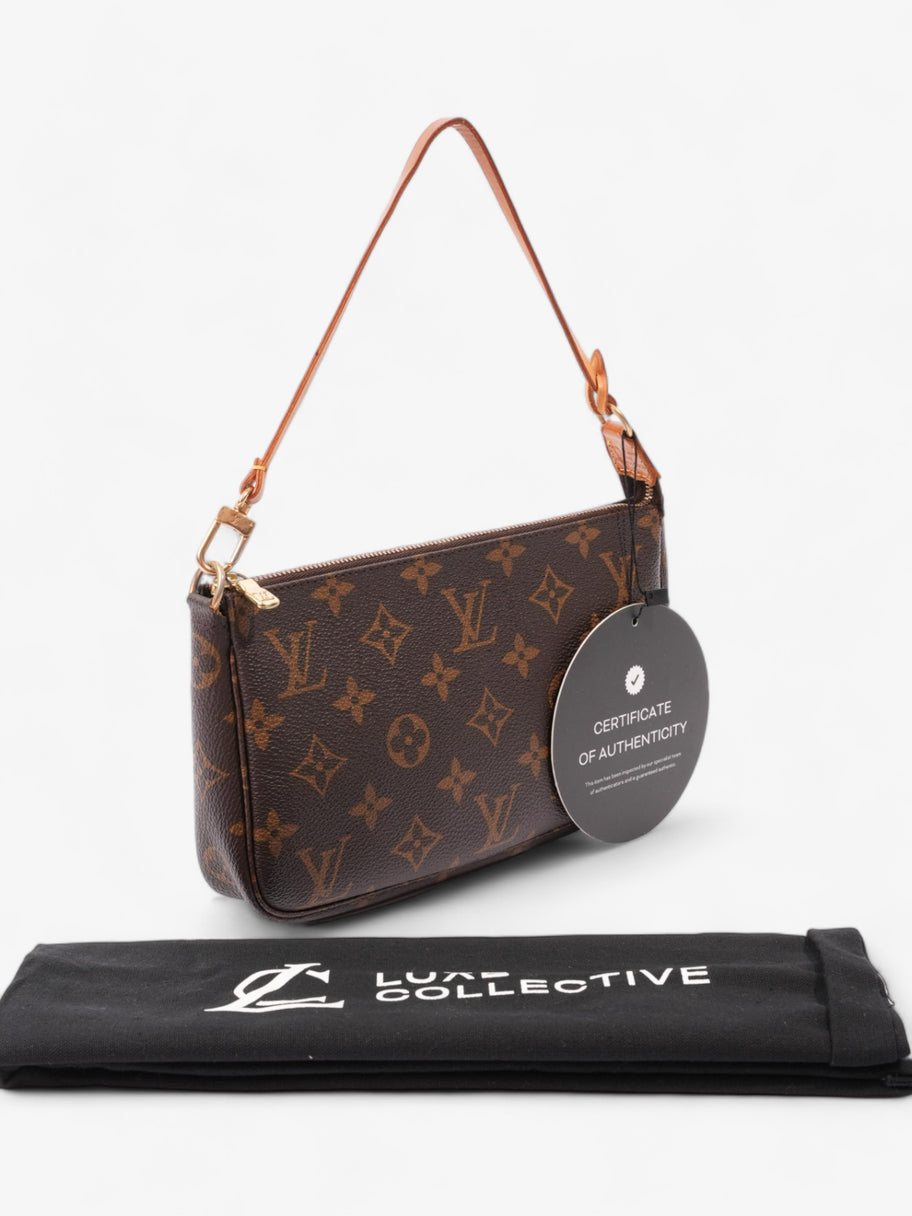 Louis Vuitton Pochette Accessoires Monogram Coated Canvas Image 9