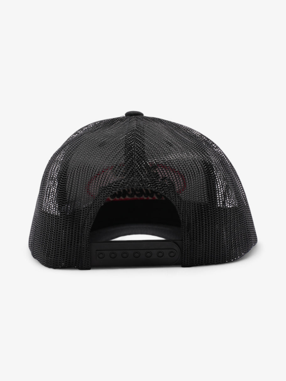 Luxe Collective Logo Trucker Cap Black / Red Polyester Image 4