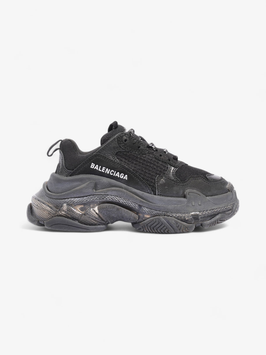 Triple S Clear Sole Black / White Mesh EU 36 UK 3 Image 1