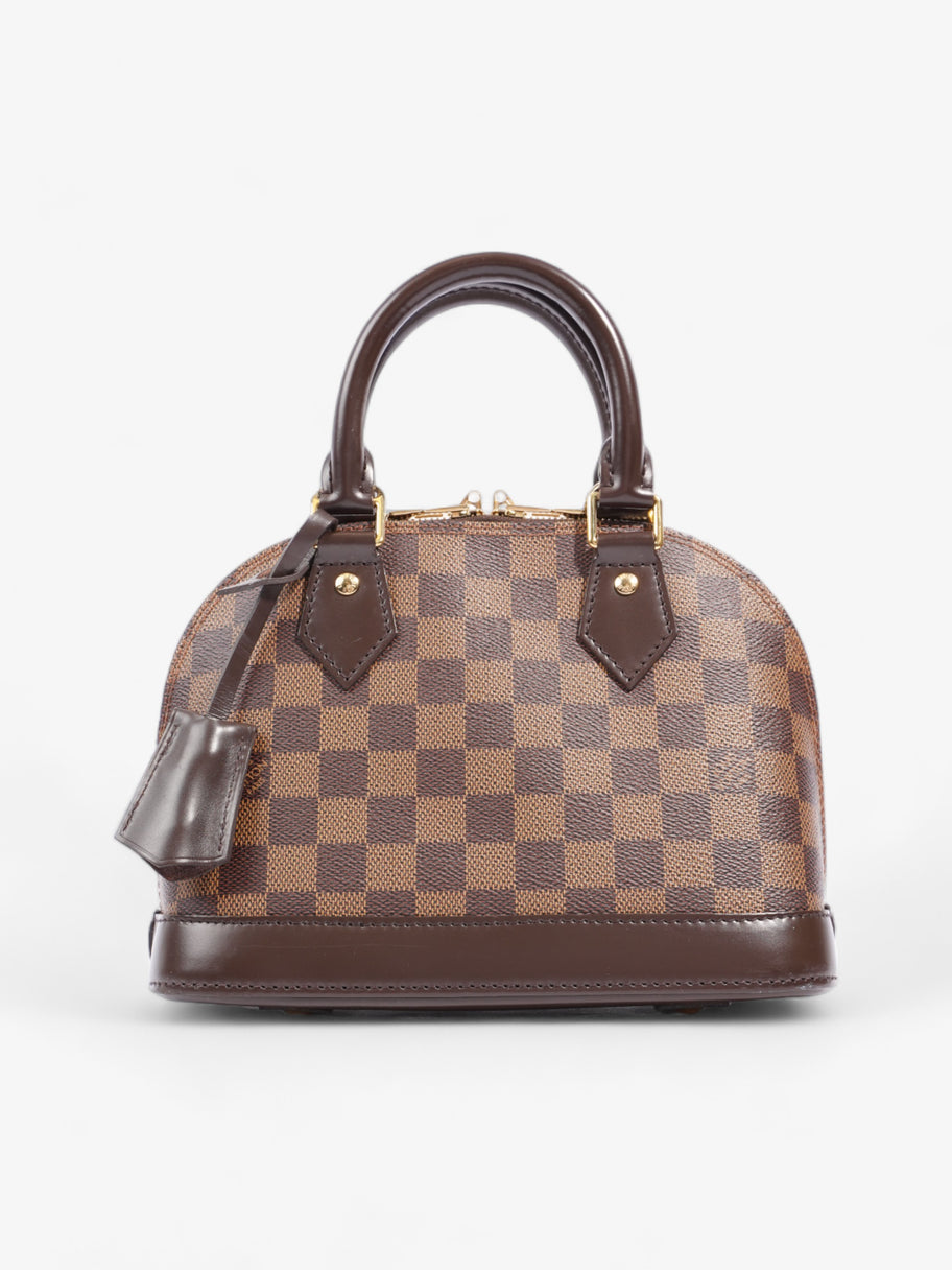 Louis Vuitton Alma Damier Ebene Coated Canvas BB Image 1