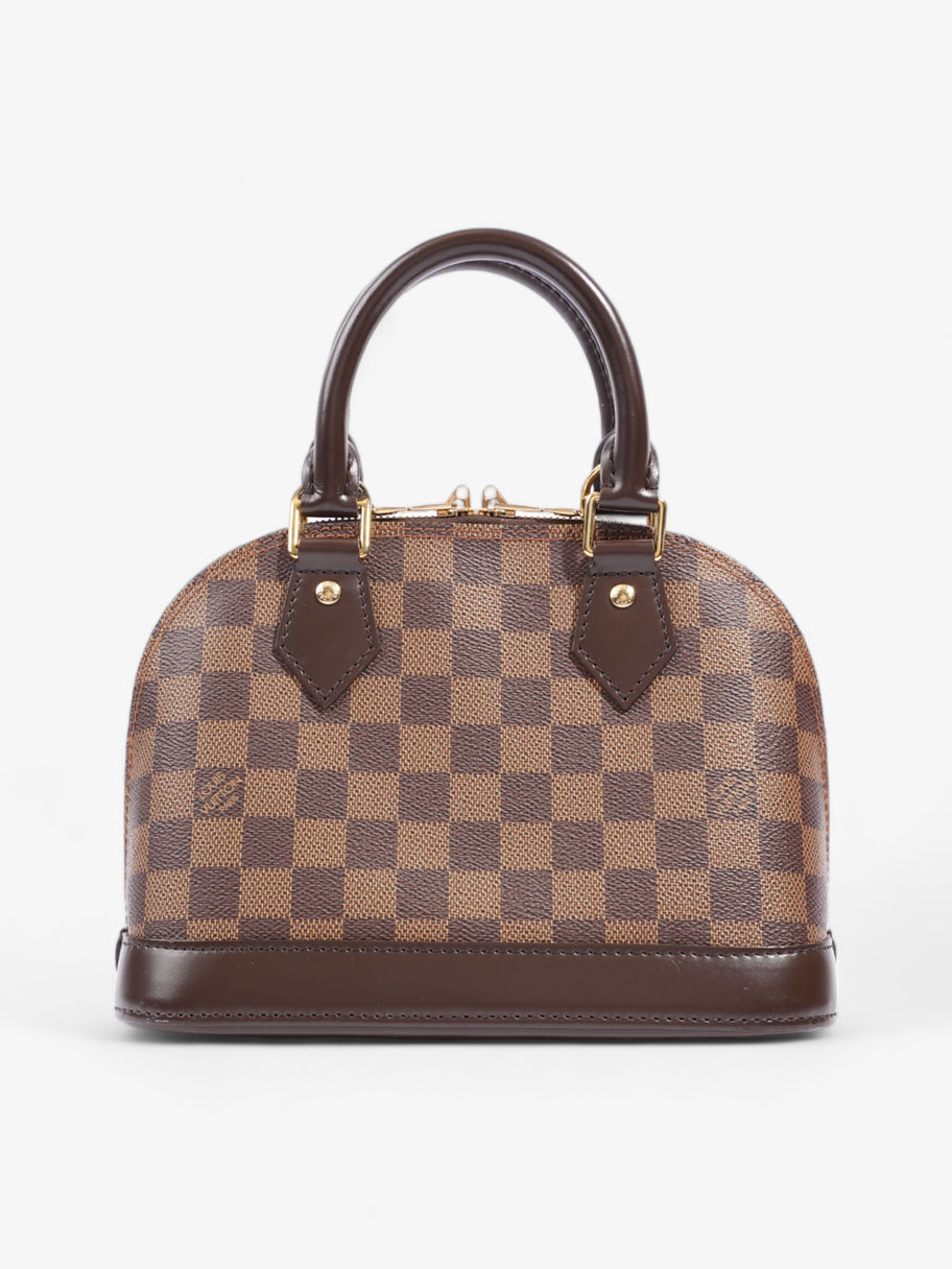 Louis Vuitton Alma Damier Ebene Coated Canvas BB Image 4