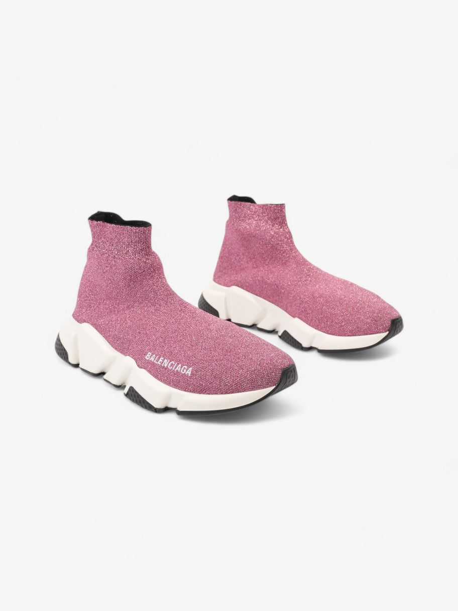 Balenciaga Speed Pink White Cotton EU 37 UK 4 Luxe Collective