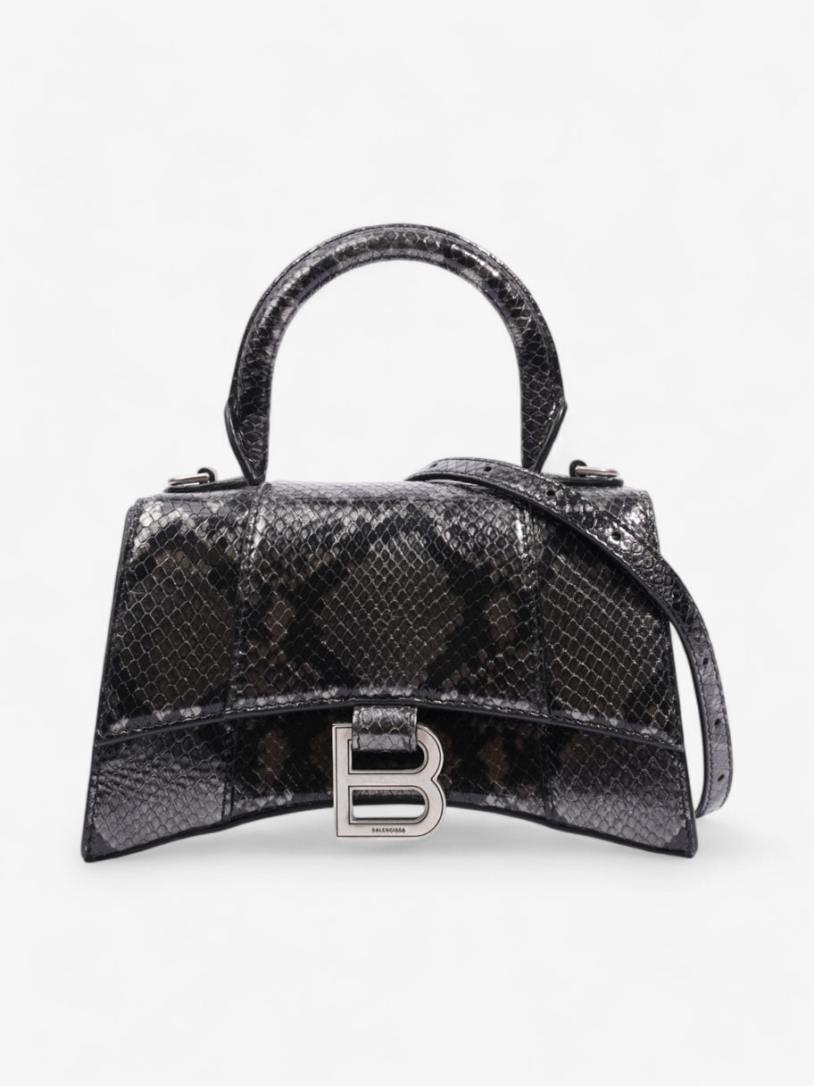 Balenciaga Hourglass Python Calfskin Leather XS Image 1