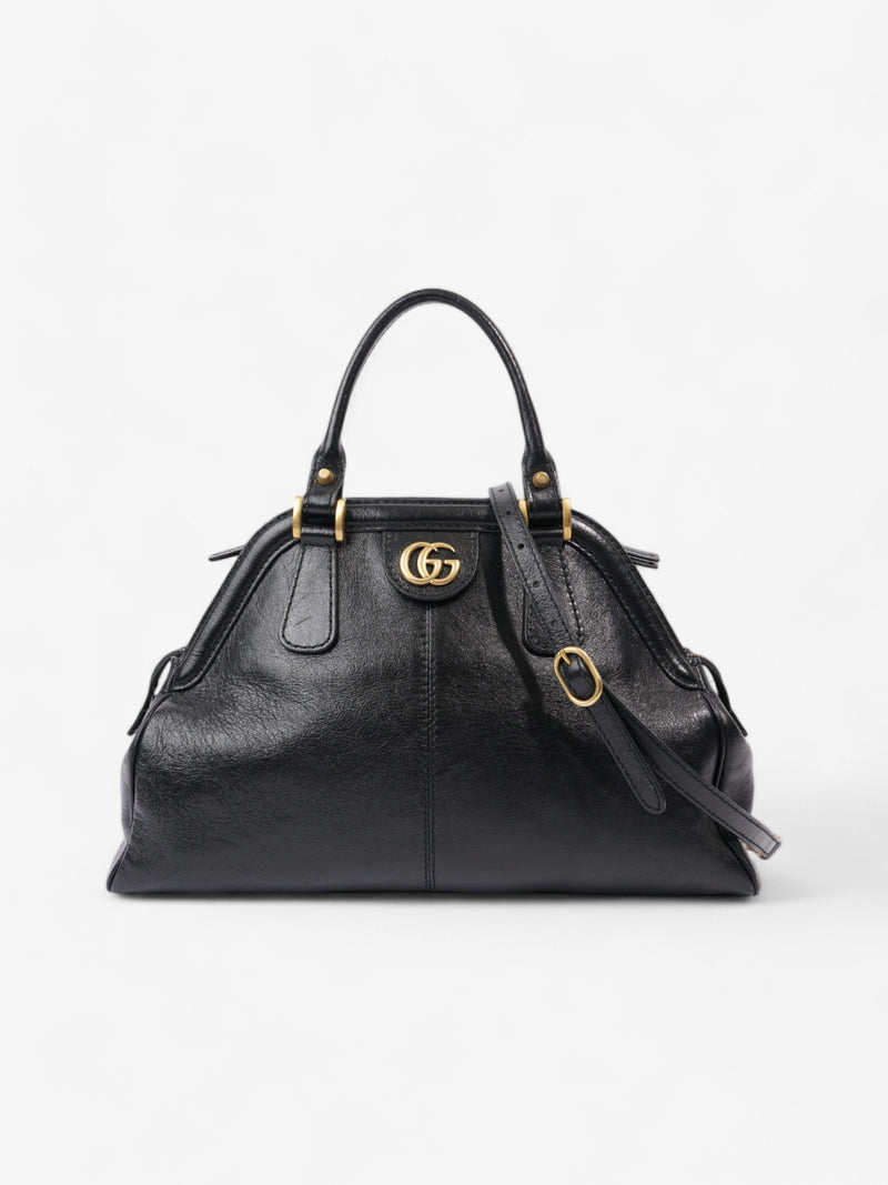  Gucci Rebelle Black Leather XL