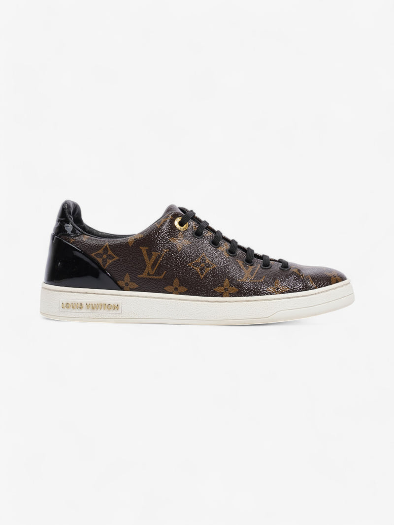  Louis Vuitton Frontrow Sneakers Monogram / Black Coated Canvas EU 37.5 UK 4.5