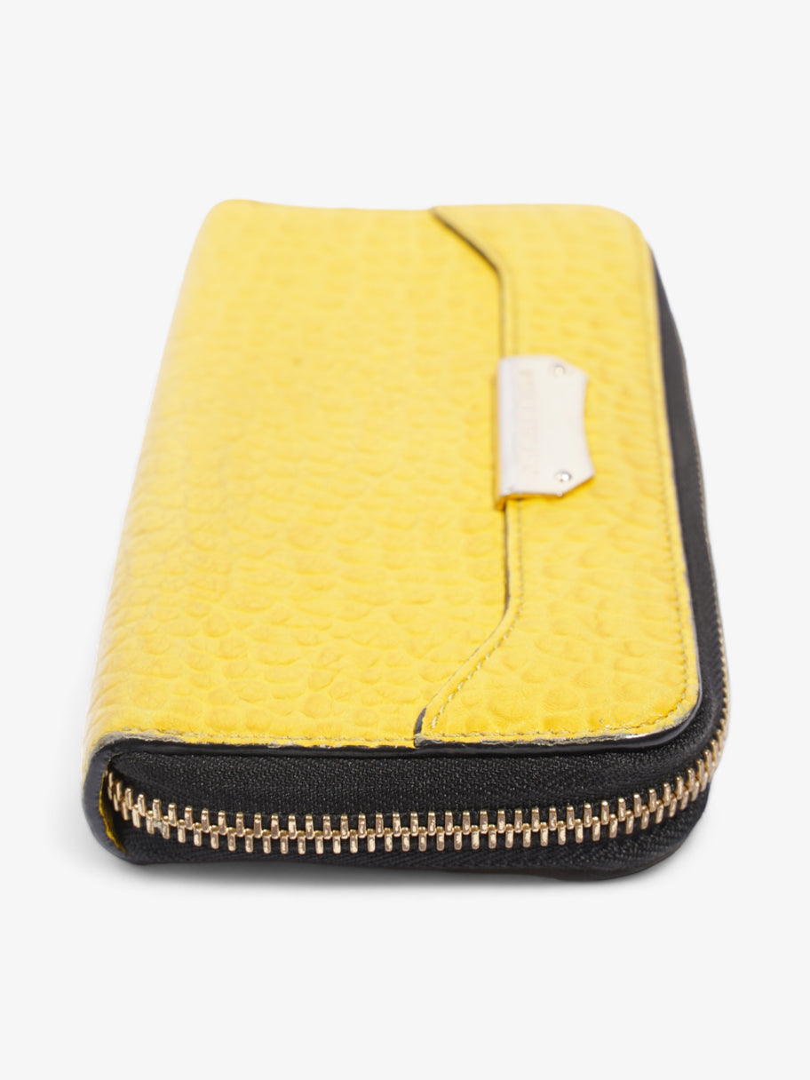 Burberry Heritage Penrose Wallet Yellow Leather Image 3