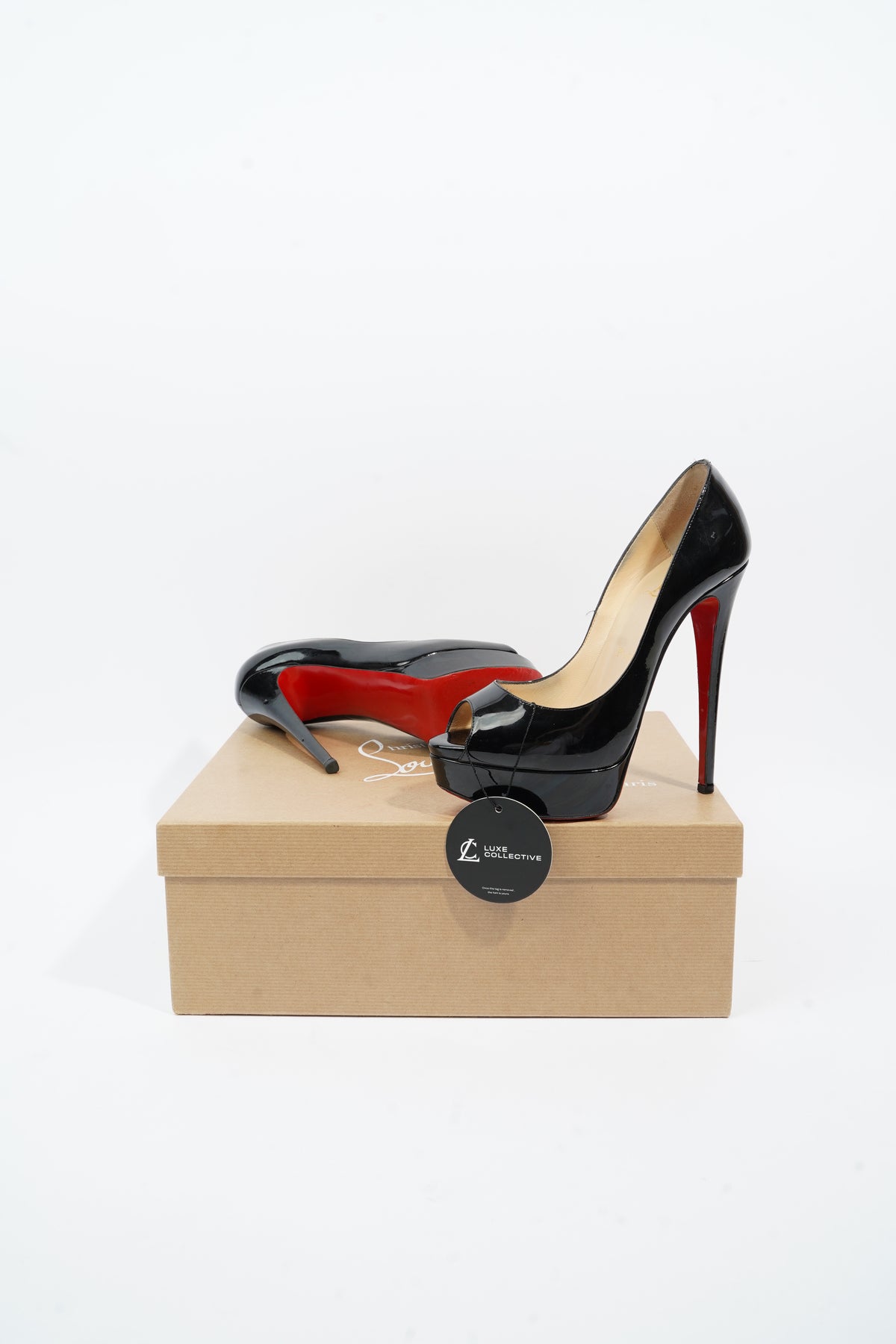 Louboutin lady sale peep 12