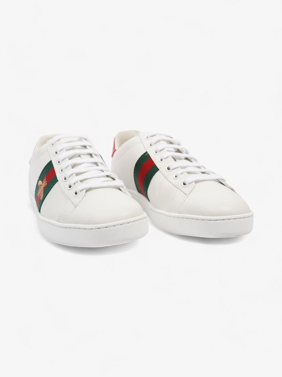 Gucci Ace Sneakers with Bee White / Red / Green Leather EU 37.5 UK 4.5 Image 2