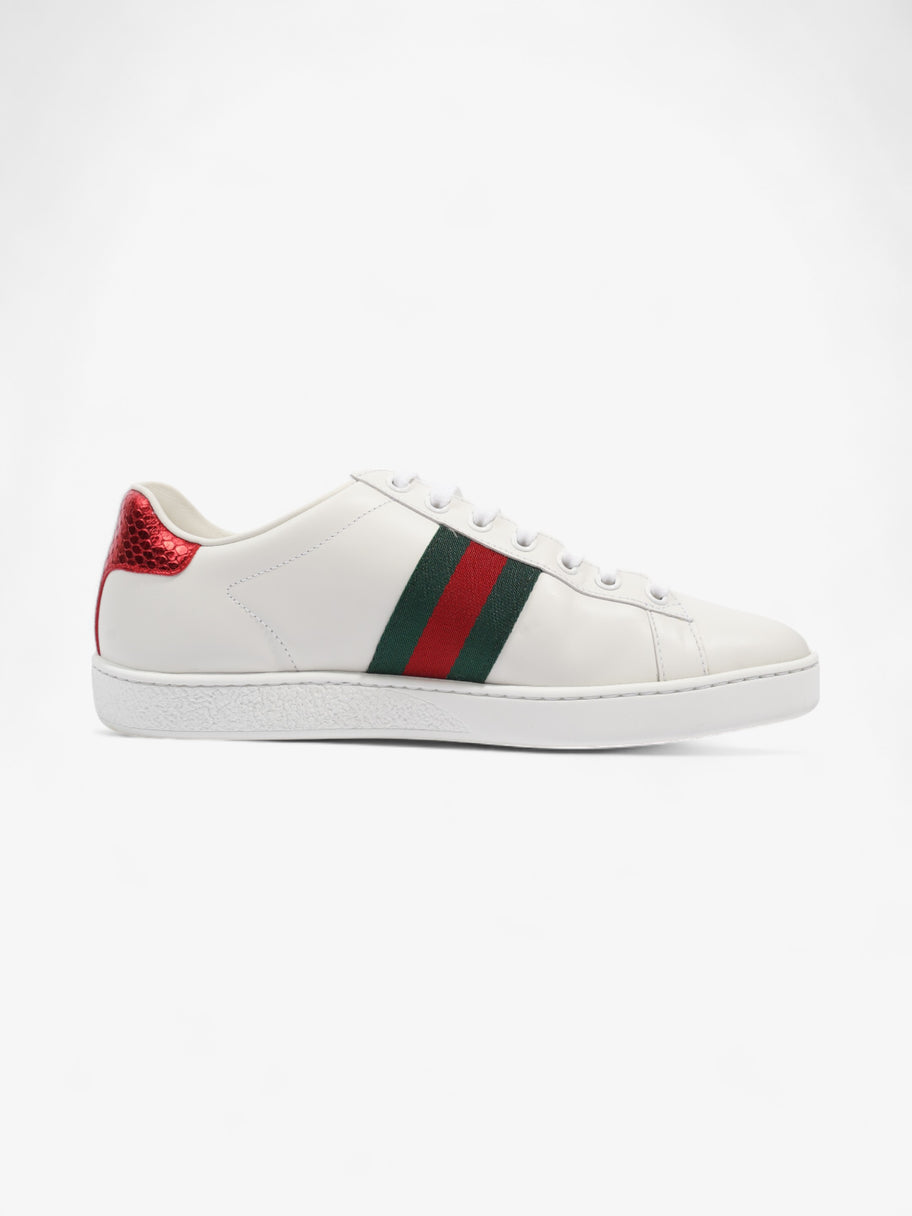 Gucci Ace Sneakers with Bee White / Red / Green Leather EU 37.5 UK 4.5 Image 4