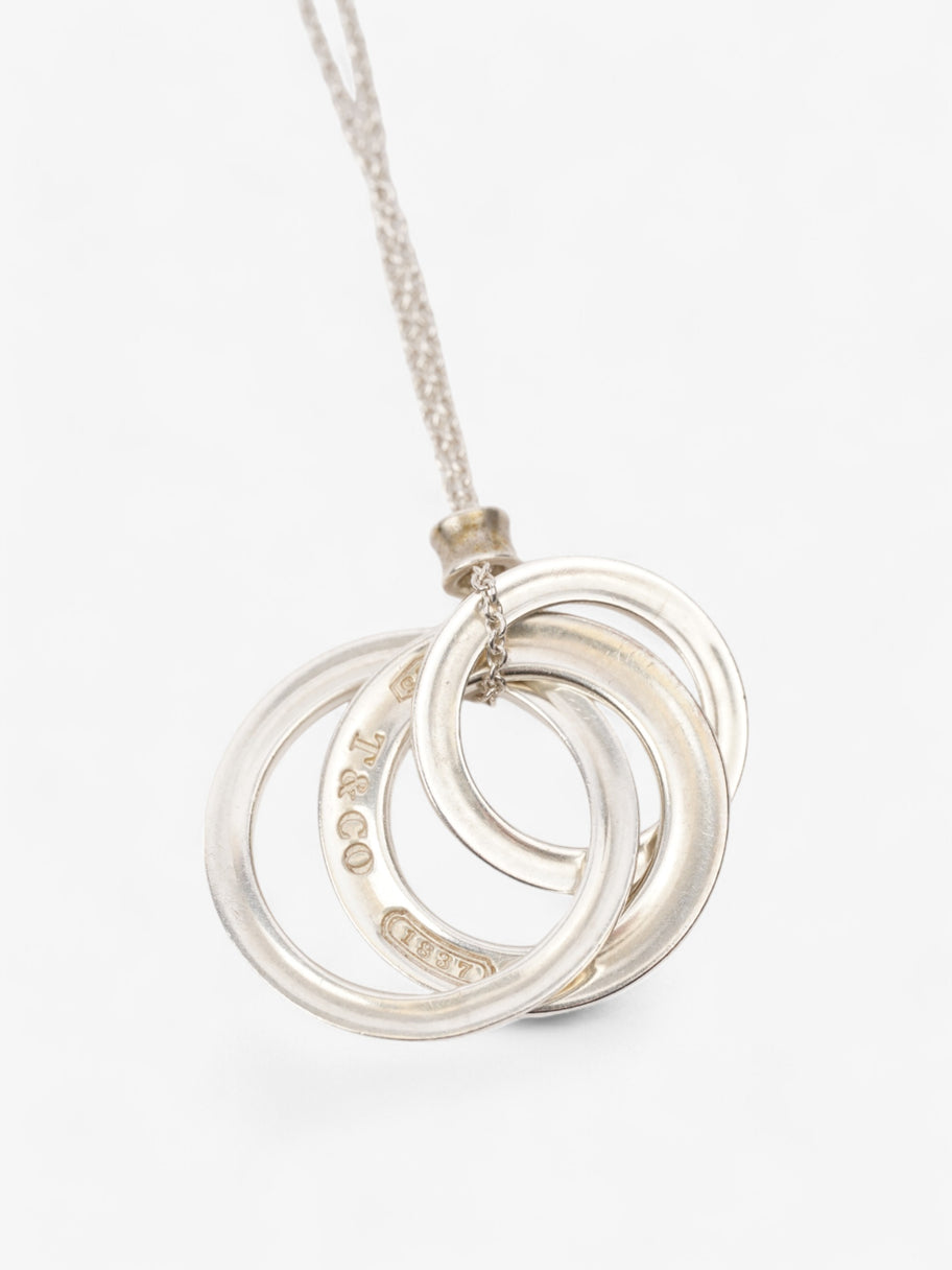 Tiffany and Co 1837 Circles Pendant Silver Silver Sterling Image 4